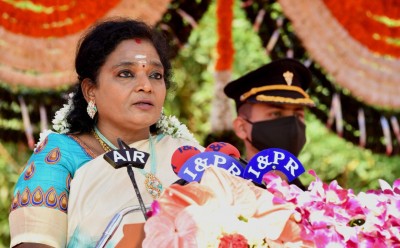 Telangana Guv calls for multi-pronged approach to contain Covid Telangana Guv calls for multi-pronged approach to contain Covid