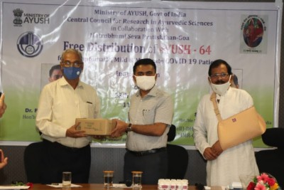 Free distribution of AYUSH-64 starts in Goa Free distribution of AYUSH-64 starts in Goa
