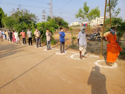 71% polling in Telangana's municipal polls 71% polling in Telangana's municipal polls