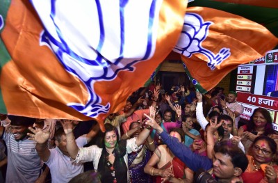BJP-led NDA leading in Assam BJP-led NDA leading in Assam