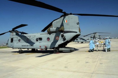 IAF's Covid relief efforts increased three-fold in one week IAF's Covid relief efforts increased three-fold in one week