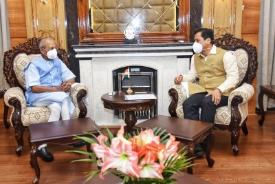 Assam CM Sarbananada Sonowal submits resignation Assam CM Sarbananada Sonowal submits resignation