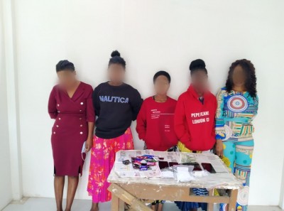 Five Ugandan women arrested in Hyderabad for prostitution Five Ugandan women arrested in Hyderabad for prostitution