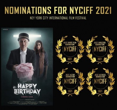 Short film 'Happy Birthday' bags nominations at NY film fest Short film 'Happy Birthday' bags nominations at NY film fest