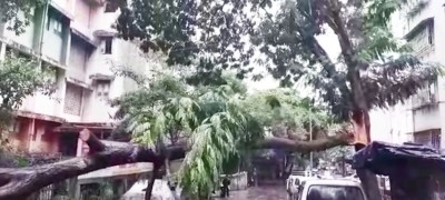 Cyclone Tauktae storms over Mumbai, razes trees, damages homes Cyclone Tauktae storms over Mumbai, razes trees, damages homes