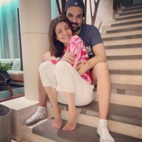 Kajal Agarwal shares a happy photo-op with hubby