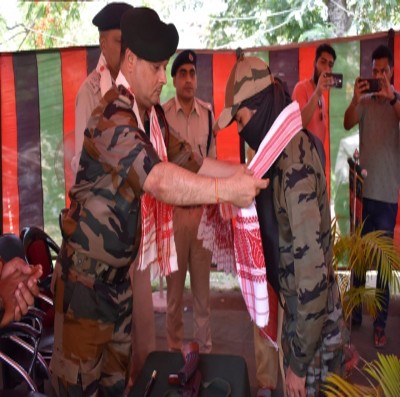 13 militants surrender in Assam, lay down arms 13 militants surrender in Assam, lay down arms