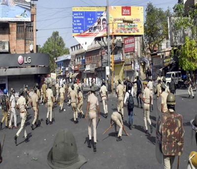 Jodhpur violence: 97 arrested; curfew imposed Jodhpur violence: 97 arrested; curfew imposed