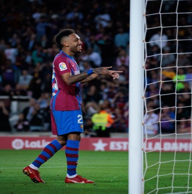 Aubameyang at the double for Barca as Betis and Granada both win in Spain Aubameyang at the double for Barca as Betis and Granada both win in Spain