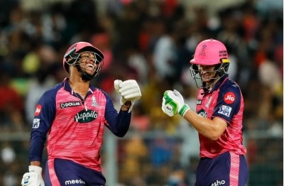 IPL 2022, Qualifier 1: Buttler's fifty, Samson's blitz power Rajasthan to 188/6 against Gujarat IPL 2022, Qualifier 1: Buttler's fifty, Samson's blitz power Rajasthan to 188/6 against Gujarat