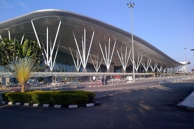 Hoax bomb call triggers panic in Bengaluru Intn'l airport Hoax bomb call triggers panic in Bengaluru Intn'l airport