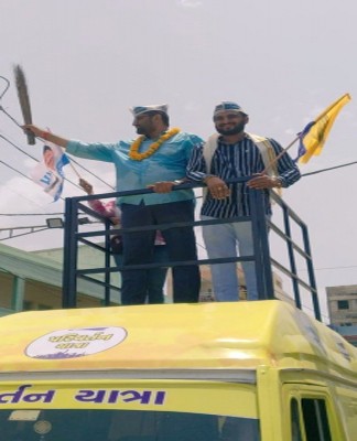AAP's 'Parivartan Yatra' aims to bring change in Gujarat politics AAP's 'Parivartan Yatra' aims to bring change in Gujarat politics