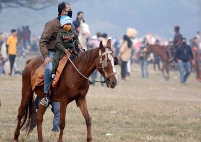 Chennai's Marina beach to set up horse riding school for children Chennai's Marina beach to set up horse riding school for children