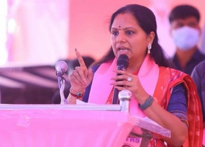 Congress will become tail party: KCR's daughter Kavitha Congress will become tail party: KCR's daughter Kavitha