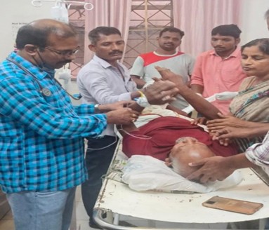 Telangana's greenman Ramaiah injured in accident Telangana's greenman Ramaiah injured in accident