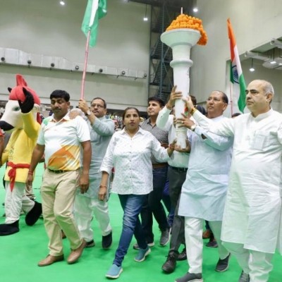 Raahgiri, the torch relay, gets fans excited before Khelo India Youth Games Raahgiri, the torch relay, gets fans excited before Khelo India Youth Games