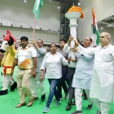 Raahgiri, the torch relay, gets fans excited before Khelo India Youth Games