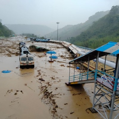 Damage to railway lines, assets in Assam being assessed with drones, satellite data Damage to railway lines, assets in Assam being assessed with drones, satellite data