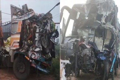 8 killed, 25 injured in K'taka road accident 8 killed, 25 injured in K'taka road accident