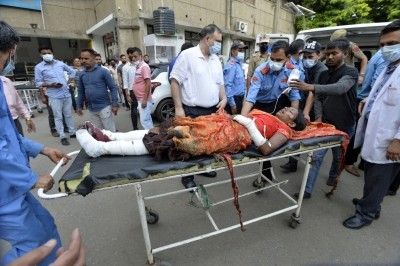 4 dead, 22 hurt after bus carrying pilgrims catches fire in J&K
