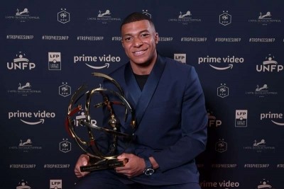 French League: PSG star Mbappe wins best player award for 3rd time French League: PSG star Mbappe wins best player award for 3rd time