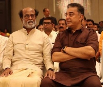 Rajini and I are great friends despite politics: Kamal Haasan Rajini and I are great friends despite politics: Kamal Haasan