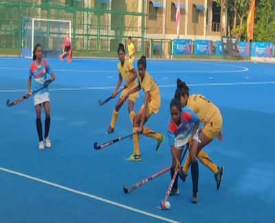 Sr women's hockey nationals: Jharkhand, Haryana, Karnataka and Odisha reach semifinals Sr women's hockey nationals: Jharkhand, Haryana, Karnataka and Odisha reach semifinals