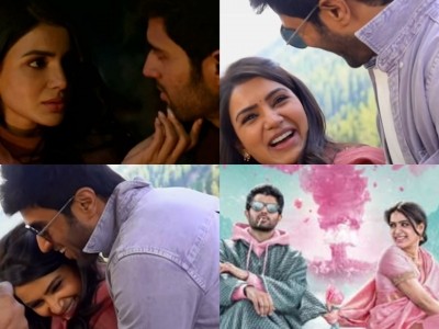 Vijay Deverakonda, Samantha tease fans with 'Kushi' title track Vijay Deverakonda, Samantha tease fans with 'Kushi' title track