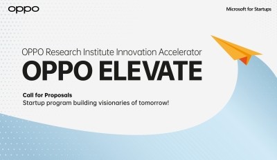 OPPO joins Microsoft to empower Indian startups via 'Elevate' programme OPPO joins Microsoft to empower Indian startups via 'Elevate' programme