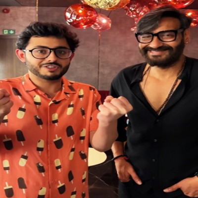 CarryMinati: Told Ajay Devgn he should get a copyright on his eyes CarryMinati: Told Ajay Devgn he should get a copyright on his eyes