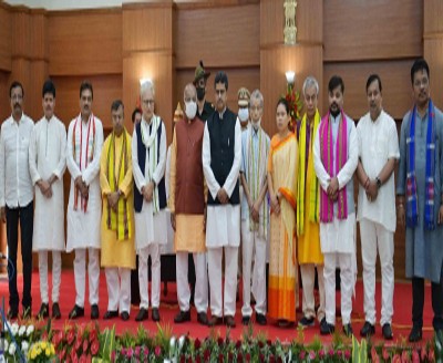 New Tripura CM allots portfolios among ministers New Tripura CM allots portfolios among ministers