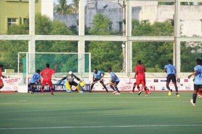 Jr men's hockey nationals: Jharkhand, Karnataka, Chhatisgarh win by big margins Jr men's hockey nationals: Jharkhand, Karnataka, Chhatisgarh win by big margins