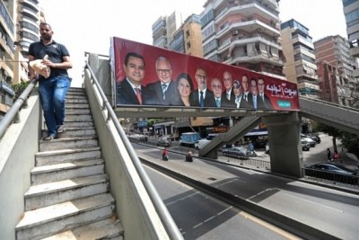 Ballot boxes distributed for Lebanon's parliamentary polls