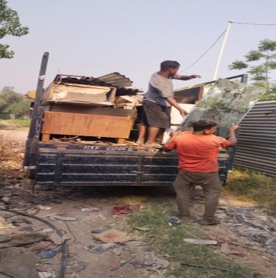 Chandigarh's last slum demolished Chandigarh's last slum demolished