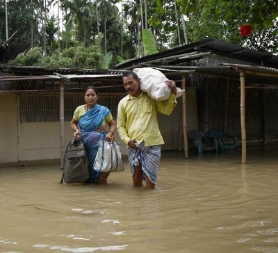 Over 6.62 lakh hit by floods in Assam; toll rises to 9 Over 6.62 lakh hit by floods in Assam; toll rises to 9