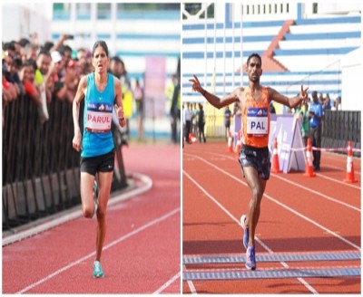 Parul, Abhishek crowned Indian champions at TCS World 10K 2022