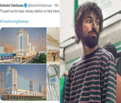 'Project K' director Nag Ashwin writes to Railway Minister on Tirupati station design 'Project K' director Nag Ashwin writes to Railway Minister on Tirupati station design