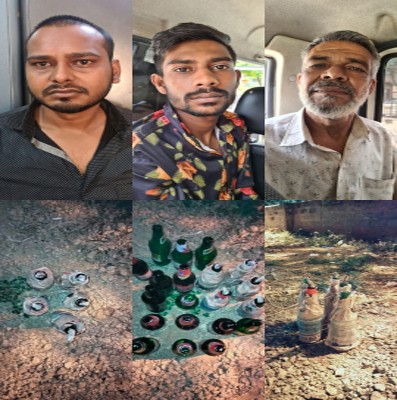 K'taka Police seize 10 petrol bombs during raid in B'luru K'taka Police seize 10 petrol bombs during raid in B'luru