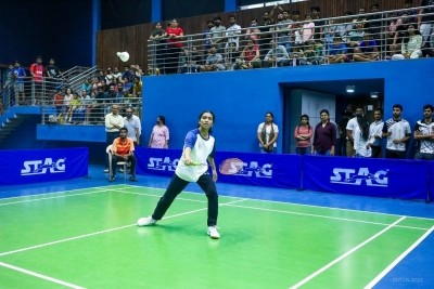 World no 1 girls junior badminton player Tasnim Mir visits IIT Gandhinagar