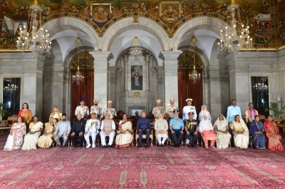 President confers one Kirti Chakra, 14 Shaurya Chakras President confers one Kirti Chakra, 14 Shaurya Chakras