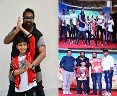 Ganesh Acharya was on his toes for 'Dehati Disco'! Ganesh Acharya was on his toes for 'Dehati Disco'!