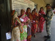 MP bypolls: Voting underway for 28 Assembly seats MP bypolls: Voting underway for 28 Assembly seats