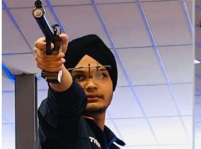 Sarabjot Singh crowned new Men's Air Pistol National Champion Sarabjot Singh crowned new Men's Air Pistol National Champion