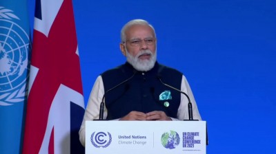 PM Modi's ambitious dream of GGI-OSOWOG launched at COP26 PM Modi's ambitious dream of GGI-OSOWOG launched at COP26