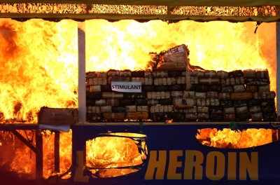 Narcotic substances destroyed by Customs in TN Narcotic substances destroyed by Customs in TN