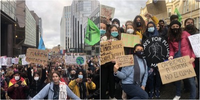 Young climate leaders demand action to prevent catastrophe