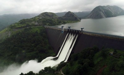 Shutter of Idukki dam in Kerala opened after heavy rains Shutter of Idukki dam in Kerala opened after heavy rains