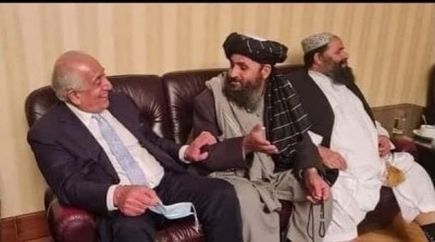 Khalilzad says conditions of Doha deal not materialsed Khalilzad says conditions of Doha deal not materialsed