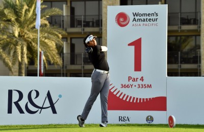 Golfer Anika Varma shows her class Golfer Anika Varma shows her class