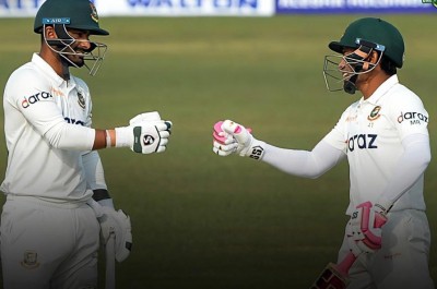 1st Test: Liton, Rahim take Bangladesh to 253/4 against Pakistan on Day 1 1st Test: Liton, Rahim take Bangladesh to 253/4 against Pakistan on Day 1